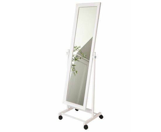 Зеркало напольное BeautyStyle 27 белый 135 см х 42,5 см, изображение 7 | Интернет магазин мебели и декора LifeDekor