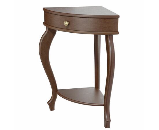 Консоль угловая Элегант орех Л | Интернет магазин мебели и декора LifeDekor