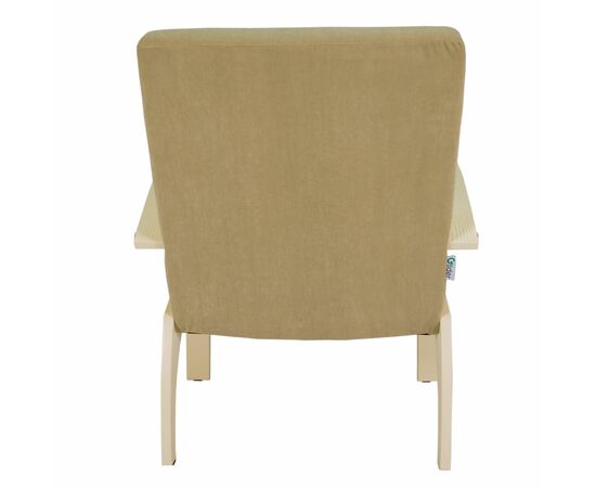 Кресло для отдыха Денди шпон, Ткань ультра санд, каркас дуб шампань шпон, изображение 7 | Интернет магазин мебели и декора LifeDekor