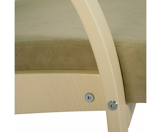 Кресло для отдыха Денди шпон, Ткань ультра санд, каркас дуб шампань шпон, изображение 11 | Интернет магазин мебели и декора LifeDekor