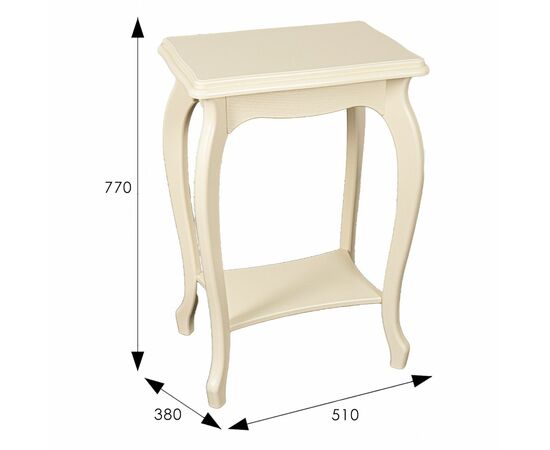 Подставка Джульетта дуб шампань Л, изображение 2 | Интернет магазин мебели и декора LifeDekor