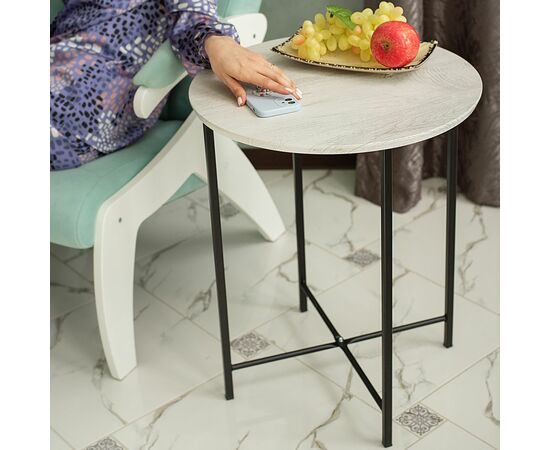 Стол журнальный BeautyStyle 16 дуб дымчатый/черный, изображение 16 | Интернет магазин мебели и декора LifeDekor