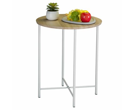 Стол журнальный BeautyStyle 16 дуб сонома/белый, изображение 9 | Интернет магазин мебели и декора LifeDekor