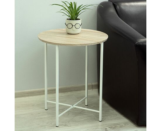 Стол журнальный BeautyStyle 16 дуб сонома/белый, изображение 13 | Интернет магазин мебели и декора LifeDekor