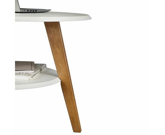 Стол журнальный BeautyStyle 17 белый/бук, изображение 5 | Интернет магазин мебели и декора LifeDekor