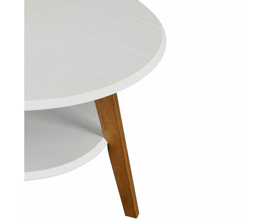 Стол журнальный BeautyStyle 17 белый/бук, изображение 6 | Интернет магазин мебели и декора LifeDekor