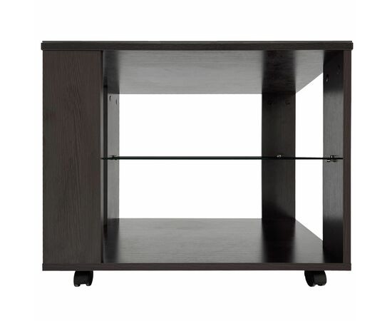 Стол журнальный BeautyStyle 5 венге/стекло черное, изображение 3 | Интернет магазин мебели и декора LifeDekor