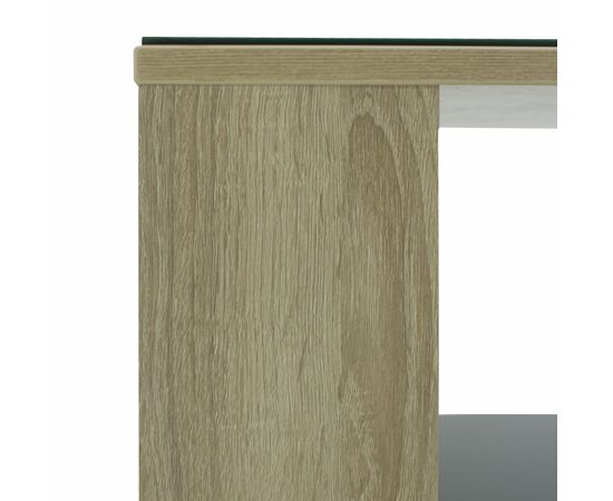 Стол журнальный BeautyStyle 5 сонома/стекло черное, изображение 7 | Интернет магазин мебели и декора LifeDekor