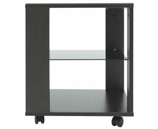 Стол журнальный BeautyStyle 6 венге/стекло черное, изображение 2 | Интернет магазин мебели и декора LifeDekor