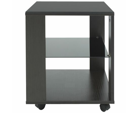 Стол журнальный BeautyStyle 6 венге/стекло черное, изображение 3 | Интернет магазин мебели и декора LifeDekor