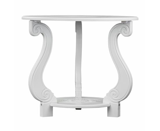 Стол журнальный Грация (М) ЛАЙТ белый, изображение 2 | Интернет магазин мебели и декора LifeDekor