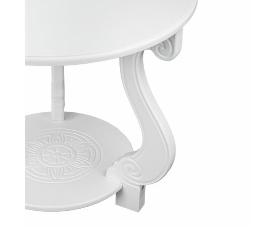 Стол журнальный Грация (М) ЛАЙТ белый, изображение 7 | Интернет магазин мебели и декора LifeDekor