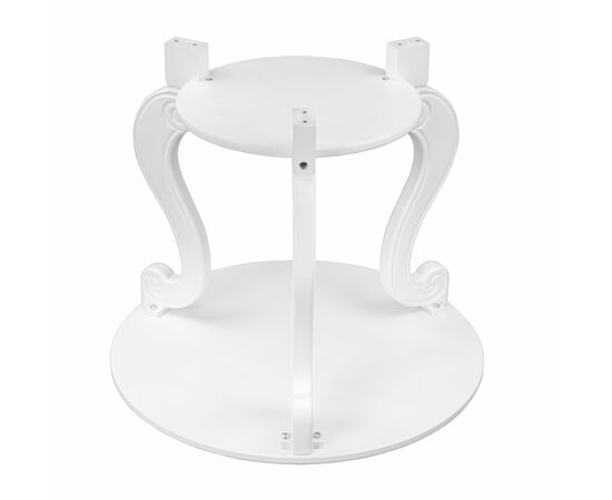 Стол журнальный Грация (М) ЛАЙТ белый, изображение 9 | Интернет магазин мебели и декора LifeDekor