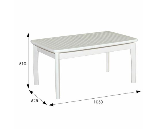 Стол журнальный Массив решетка снег, изображение 5 | Интернет магазин мебели и декора LifeDekor