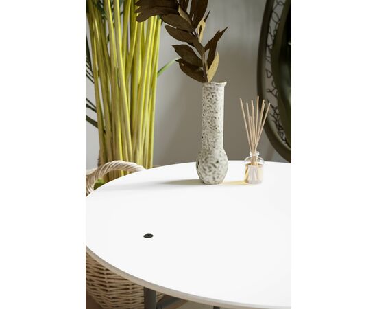 Стол журнальный Ники белый/чёрный, изображение 5 | Интернет магазин мебели и декора LifeDekor