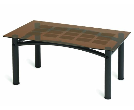 Стол журнальный Робер 3М черный/тонированное, изображение 5 | Интернет магазин мебели и декора LifeDekor