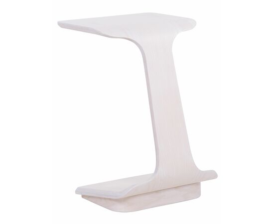 Стол журнальный приставной Неро 2 белый ясень, изображение 2 | Интернет магазин мебели и декора LifeDekor