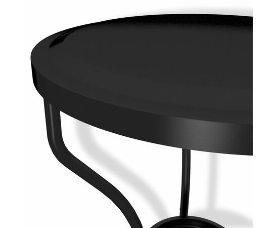 Столик журнальный SHT-CT10 чёрный муар, изображение 2 | Интернет магазин мебели и декора LifeDekor