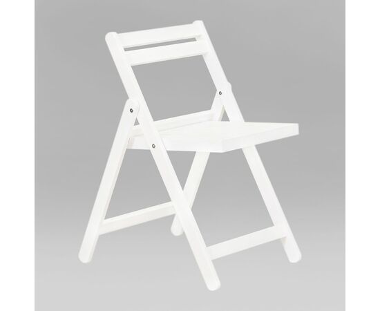 Стул-раскладной Массив снег | Интернет магазин мебели и декора LifeDekor