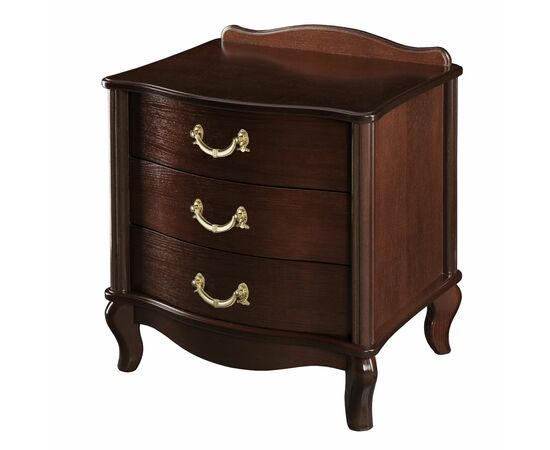 Тумбочка Джульетта 3 ящ. орех Л | Интернет магазин мебели и декора LifeDekor