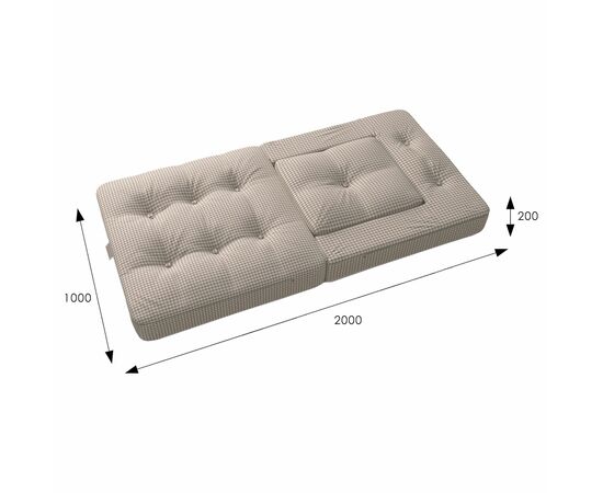 Футон R, ткань club, изображение 4 | Интернет магазин мебели и декора LifeDekor