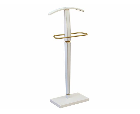 Вешалка костюмная Васко В 70 белый ясень/золото, изображение 7 | Интернет магазин мебели и декора LifeDekor