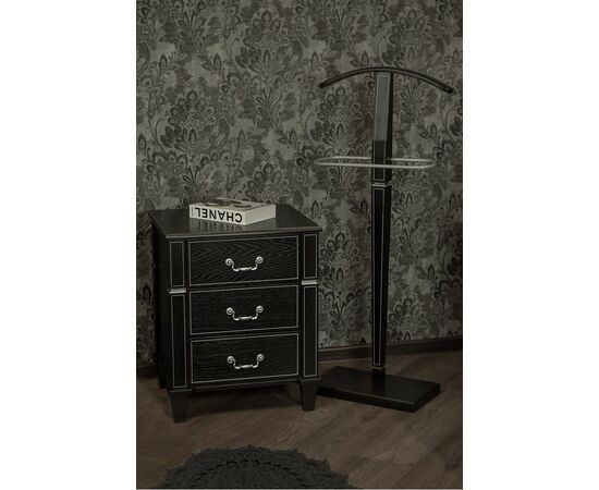 Вешалка костюмная Васко В 70 венге/серебро, изображение 3 | Интернет магазин мебели и декора LifeDekor