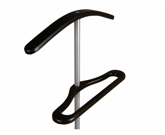 Вешалка костюмная Дэви 3 металлик/венге, изображение 6 | Интернет магазин мебели и декора LifeDekor