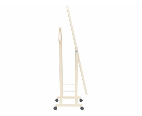 Вешалка костюмная с зеркалом на колесах В 24Н слоновая кость, изображение 4 | Интернет магазин мебели и декора LifeDekor