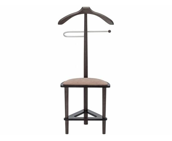 Вешалка костюмная с сиденьем В 26Н венге, изображение 3 | Интернет магазин мебели и декора LifeDekor