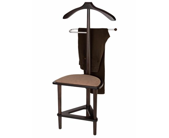 Вешалка костюмная с сиденьем В 26Н венге, изображение 11 | Интернет магазин мебели и декора LifeDekor