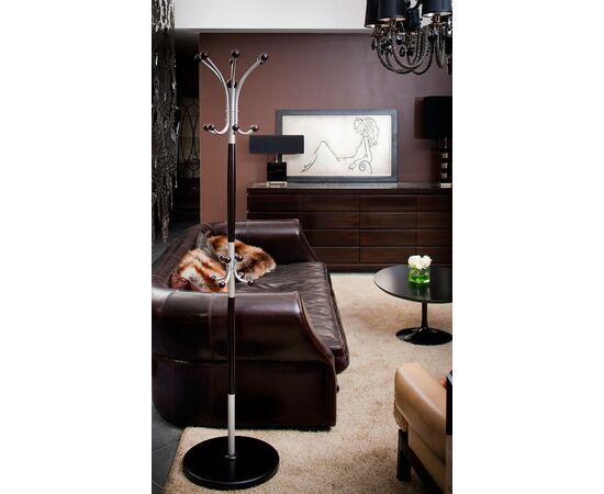 Вешалка напольная Д 1 металлик/ венге, изображение 11 | Интернет магазин мебели и декора LifeDekor