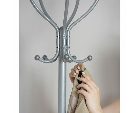 Вешалка напольная М 10 металлик, изображение 6 | Интернет магазин мебели и декора LifeDekor