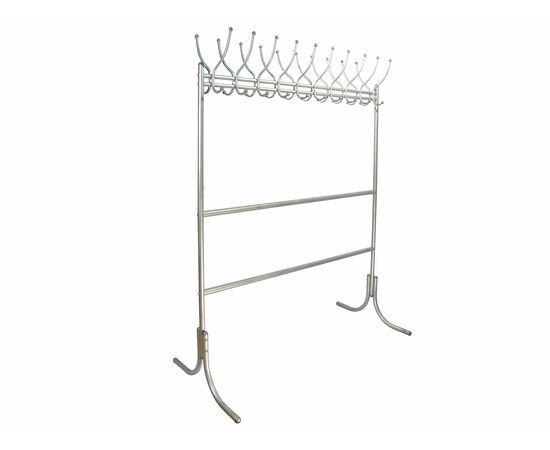 Вешалка напольная М 12 металлик, изображение 2 | Интернет магазин мебели и декора LifeDekor