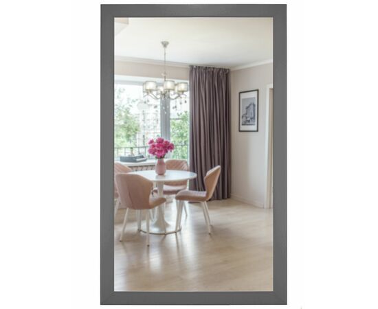 Зеркало настенное BeautyStyle 11 серый графит 118 см х 60,6 см, изображение 3 | Интернет магазин мебели и декора LifeDekor