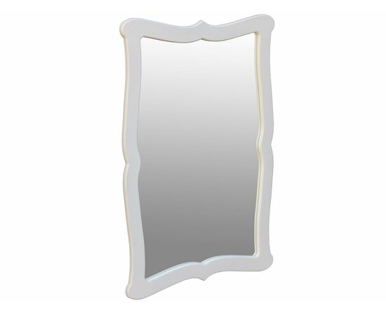 Зеркало навесное Берже 23 белый ясень 97 см х 67 см, изображение 10 | Интернет магазин мебели и декора LifeDekor