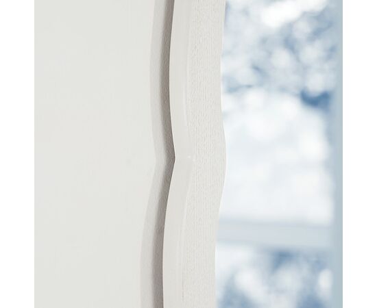 Зеркало навесное Берже 23 белый ясень 97 см х 67 см, изображение 4 | Интернет магазин мебели и декора LifeDekor