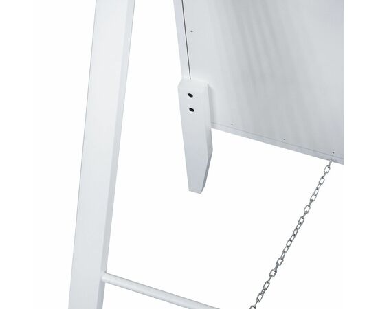 Зеркало напольное BeautyStyle 29 белый 131 см х 47,1 см, изображение 4 | Интернет магазин мебели и декора LifeDekor