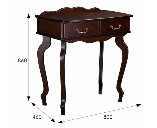 Консоль Берже 21 темно-коричневый, изображение 6 | Интернет магазин мебели и декора LifeDekor