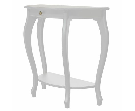 Консоль Элегант молочный дуб Л | Интернет магазин мебели и декора LifeDekor