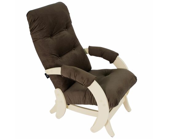 Кресло-маятник Модель 68 Ткань MAXX235, каркас дуб шампань, изображение 2 | Интернет магазин мебели и декора LifeDekor