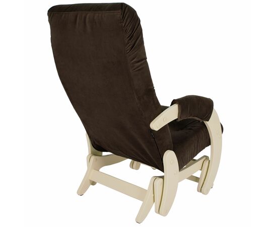 Кресло-маятник Модель 68 Ткань MAXX235, каркас дуб шампань, изображение 3 | Интернет магазин мебели и декора LifeDekor