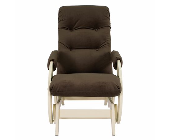 Кресло-маятник Модель 68 Ткань MAXX235, каркас дуб шампань, изображение 4 | Интернет магазин мебели и декора LifeDekor