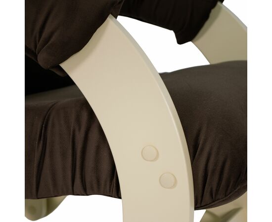 Кресло-маятник Модель 68 Ткань MAXX235, каркас дуб шампань, изображение 8 | Интернет магазин мебели и декора LifeDekor