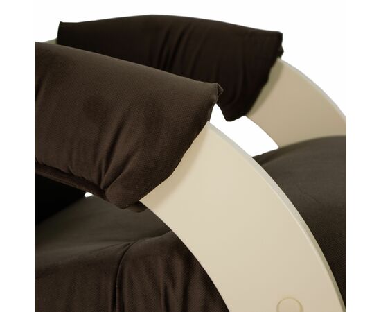 Кресло-маятник Модель 68 Ткань MAXX235, каркас дуб шампань, изображение 10 | Интернет магазин мебели и декора LifeDekor