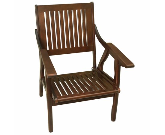 Кресло Массив решетка, каркас орех, изображение 2 | Интернет магазин мебели и декора LifeDekor