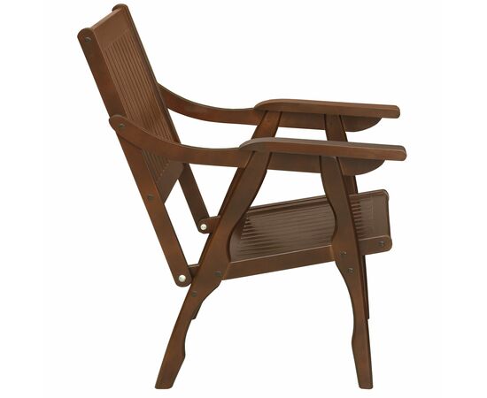 Кресло Массив решетка, каркас орех, изображение 4 | Интернет магазин мебели и декора LifeDekor