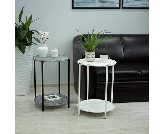 Стол журнальный BeautyStyle 21 орех гикори grey/черный, изображение 11 | Интернет магазин мебели и декора LifeDekor