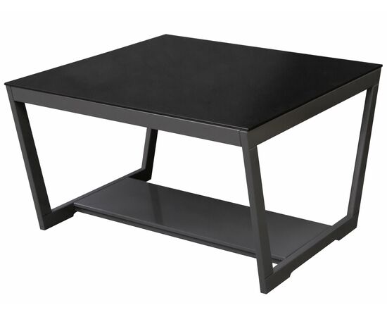 Стол журнальный BeautyStyle 1 серый графит/стекло черное, изображение 5 | Интернет магазин мебели и декора LifeDekor