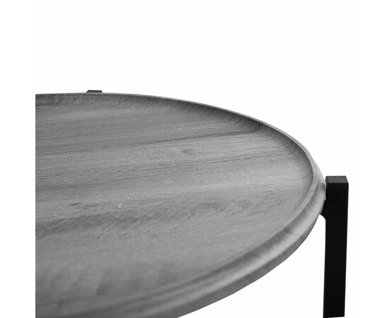 Стол журнальный BeautyStyle 21 орех гикори grey/черный, изображение 6 | Интернет магазин мебели и декора LifeDekor